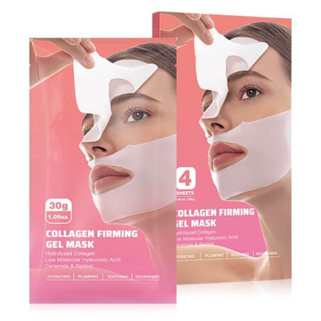 Collagen Firming Gel Mask | Hydrolyzed Collagen + HA + Ceramide to Plump, Hydrate & Lift Loose Skin,Collagen Firming Gel Mask | Hydrolyzed Collagen + HA + Ceramide to Plump, Hydrate & Lift Loose Skin 