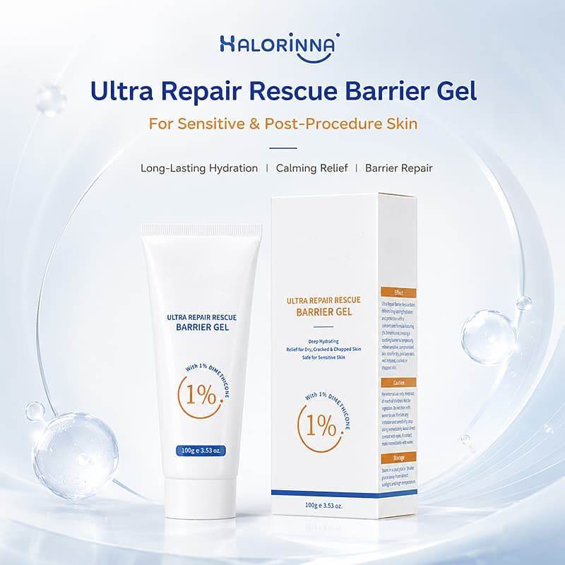 Ultra Repair Rescue Barrier Gel | 1% Dimethicone Formula to Hydrate & Repair Dry, Cracked & Sensitive Chapped Skin,Ultra Repair Rescue Barrier Gel | 1% Dimethicone Formula to Hydrate & Repair Dry, Cracked & Sensitive Chapped Skin 