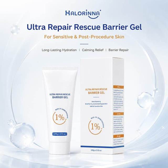 Ultra Repair Rescue Barrier Gel | 1% Dimethicone Formula to Hydrate & Repair Dry, Cracked & Sensitive Chapped Skin,Ultra Repair Rescue Barrier Gel | 1% Dimethicone Formula to Hydrate & Repair Dry, Cracked & Sensitive Chapped Skin 