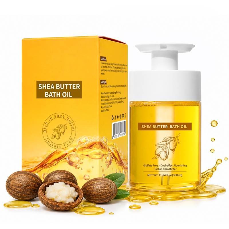Shea Butter Bath Oil | Sulfate-Free Formula with Rich Shea Butter to Nourish & Soften Dry Skin While Bathing,Shea Butter Bath Oil | Sulfate-Free Formula with Rich Shea Butter to Nourish & Soften Dry Skin While Bathing 