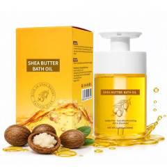 Shea Butter Bath Oil | Sulfate-Free Formula with Rich Shea Butter to Nourish & Soften Dry Skin While Bathing,Shea Butter Bath Oil | Sulfate-Free Formula with Rich Shea Butter to Nourish & Soften Dry Skin While Bathing 