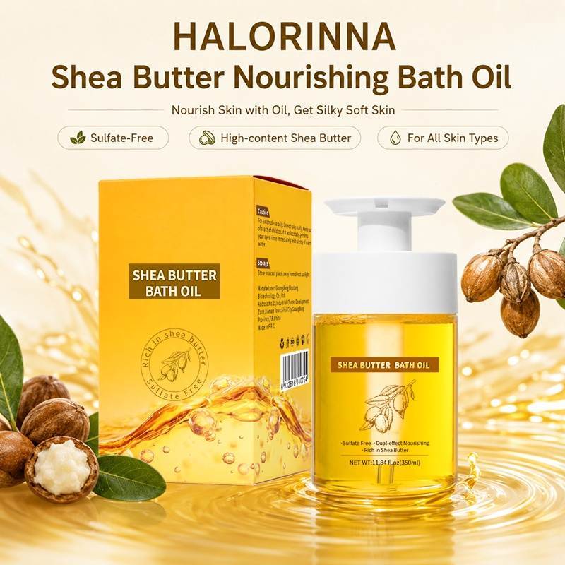 Shea Butter Bath Oil | Sulfate-Free Formula with Rich Shea Butter to Nourish & Soften Dry Skin While Bathing,Shea Butter Bath Oil | Sulfate-Free Formula with Rich Shea Butter to Nourish & Soften Dry Skin While Bathing 