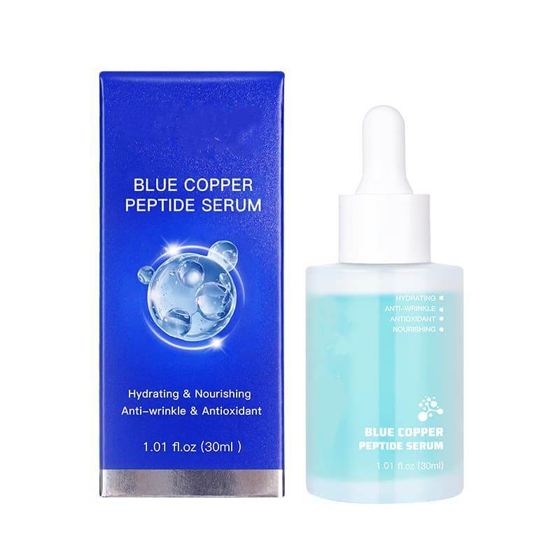 Blue Copper Peptide Serum | Antioxidant & Deep Hydration to Reduce Wrinkles, Nourish and Revitalize Dull Complexion,Blue Copper Peptide Serum | Antioxidant & Deep Hydration to Reduce Wrinkles, Nourish and Revitalize Dull Complexion 