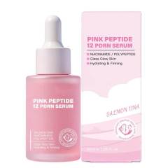 Pink Peptide 12 PDRN Serum | Salmon DNA + Niacinamide + Polypeptide to Hydrate, Firm & Achieve Glass Glow Complexion,Pink Peptide 12 PDRN Serum | Salmon DNA + Niacinamide + Polypeptide to Hydrate, Firm & Achieve Glass Glow Complexion 