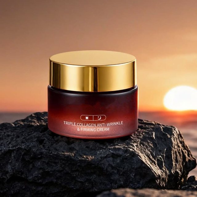 Triple Collagen Anti-Wrinkle & Firming Cream | Triple Collagen Complex to Hydrate, Smooth Fine Line,Triple Collagen Anti-Wrinkle & Firming Cream | Triple Collagen Complex to Hydrate, Smooth Fine Line 