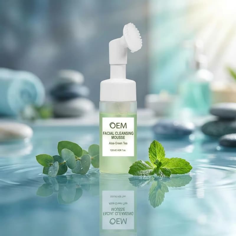 Natural Avocado Honey Facial Cleansing Mousse | Built-in Silicone Brush, Mild Deep Clean,Natural Avocado Honey Facial Cleansing Mousse | Built-in Silicone Brush, Mild Deep Clean 