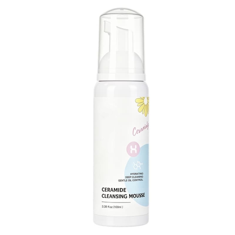 Ceramide Cleansing Mousse | Hydrating, Gentle & Oil-Controlling Foam Cleanser for Deep, Non-Stripping Clean,Ceramide Cleansing Mousse | Hydrating, Gentle & Oil-Controlling Foam Cleanser for Deep, Non-Stripping Clean 