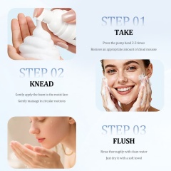 Ceramide Cleansing Mousse | Hydrating, Gentle & Oil-Controlling Foam Cleanser for Deep, Non-Stripping Clean,Ceramide Cleansing Mousse | Hydrating, Gentle & Oil-Controlling Foam Cleanser for Deep, Non-Stripping Clean 