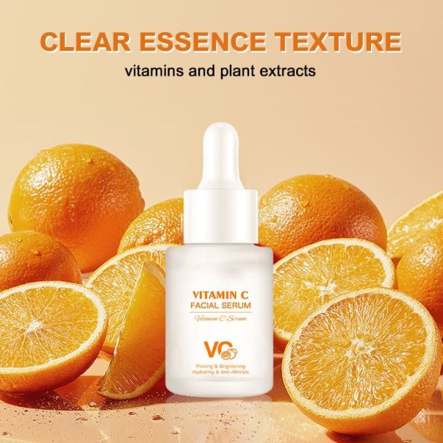 Vitamin C Facial Serum | 4-in-1 Formula to Brighten, Firm, Hydrate & Reduce Wrinkles for a Radiant Complexion,Vitamin C Facial Serum | 4-in-1 Formula to Brighten, Firm, Hydrate & Reduce Wrinkles for a Radiant Complexion 