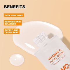 Vitamin C Facial Serum | 4-in-1 Formula to Brighten, Firm, Hydrate & Reduce Wrinkles for a Radiant Complexion,Vitamin C Facial Serum | 4-in-1 Formula to Brighten, Firm, Hydrate & Reduce Wrinkles for a Radiant Complexion 