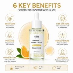 Vitamin C Radiance Serum | 4-in-1 Formula with VC, HA, Niacinamide & Orange Extract to Brighten, Hydrate & Protect Skin,Vitamin C Radiance Serum | 4-in-1 Formula with VC, HA, Niacinamide & Orange Extract to Brighten, Hydrate & Protect Skin 