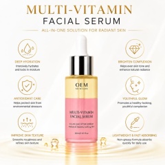 Multi-Vitamin Facial Serum | All-in-One Super Serum to Hydrate, Brighten & Revitalize Skin for a Healthy, Radiant Glow,Multi-Vitamin Facial Serum | All-in-One Super Serum to Hydrate, Brighten & Revitalize Skin for a Healthy, Radiant Glow 