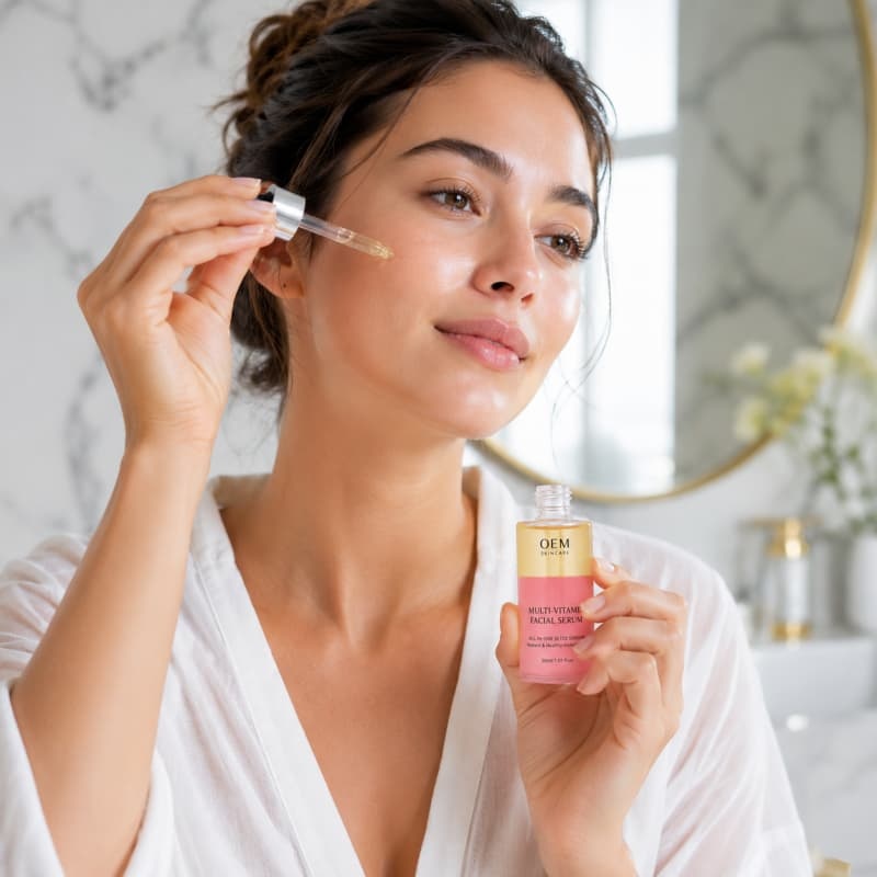 Multi-Vitamin Facial Serum | All-in-One Super Serum to Hydrate, Brighten & Revitalize Skin for a Healthy, Radiant Glow,Multi-Vitamin Facial Serum | All-in-One Super Serum to Hydrate, Brighten & Revitalize Skin for a Healthy, Radiant Glow 