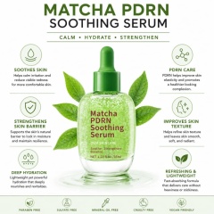 Matcha PDRN Soothing Serum | Triple Action to Soothe, Strengthen & Balance Sensitive, Irritated Skin,Matcha PDRN Soothing Serum | Triple Action to Soothe, Strengthen & Balance Sensitive, Irritated Skin 