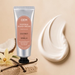 Coconut & Vanilla Hand Cream | Natural Herbal Formula for Deep Moisture & Silky Soft Skin,Coconut & Vanilla Hand Cream | Natural Herbal Formula for Deep Moisture & Silky Soft Skin 