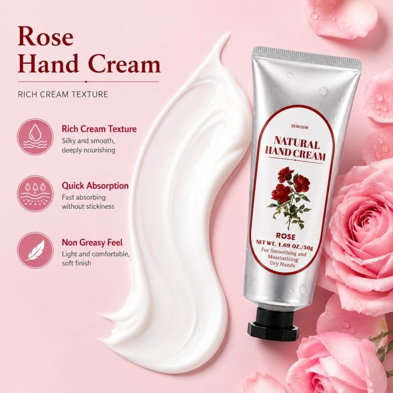 Coconut & Vanilla Hand Cream | Natural Herbal Formula for Deep Moisture & Silky Soft Skin,Coconut & Vanilla Hand Cream | Natural Herbal Formula for Deep Moisture & Silky Soft Skin 