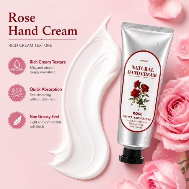 Coconut & Vanilla Hand Cream | Natural Herbal Formula for Deep Moisture & Silky Soft Skin,Coconut & Vanilla Hand Cream | Natural Herbal Formula for Deep Moisture & Silky Soft Skin 