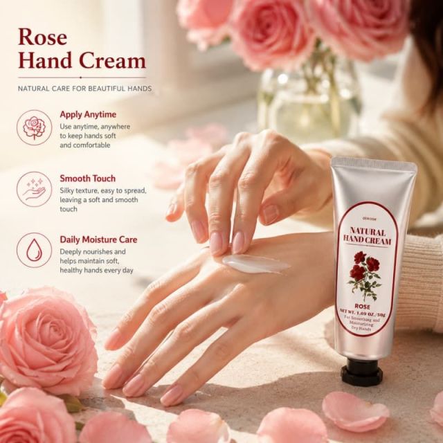 Coconut & Vanilla Hand Cream | Natural Herbal Formula for Deep Moisture & Silky Soft Skin,Coconut & Vanilla Hand Cream | Natural Herbal Formula for Deep Moisture & Silky Soft Skin 