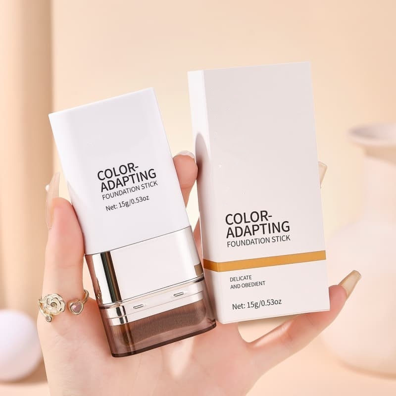 2-in-1 Color Changing Foundation Stick, Hydrating, Dual-Ended Application, Lightweight & Skin-friendly,2-in-1 Color Changing Foundation Stick, Hydrating, Dual-Ended Application, Lightweight & Skin-friendly 