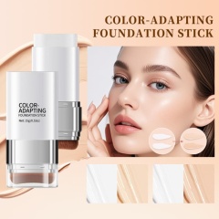 2-in-1 Color Changing Foundation Stick, Hydrating, Dual-Ended Application, Lightweight & Skin-friendly,2-in-1 Color Changing Foundation Stick, Hydrating, Dual-Ended Application, Lightweight & Skin-friendly 