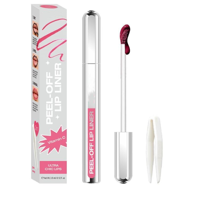 Five-Color Peel-Fff Lip Liner, Matte, Waterproof, Long-Lasting Lip Tint,Five-Color Peel-Fff Lip Liner, Matte, Waterproof, Long-Lasting Lip Tint 