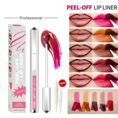 Five-Color Peel-Fff Lip Liner, Matte, Waterproof, Long-Lasting Lip Tint,Five-Color Peel-Fff Lip Liner, Matte, Waterproof, Long-Lasting Lip Tint 