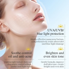 Triple Protection Sunscreen SPF50+, Lightweight & Moisturizing Lotion Against UV Rays,Triple Protection Sunscreen SPF50+, Lightweight & Moisturizing Lotion Against UV Rays 