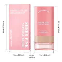 Air Cushion Blush Stick, Natural Nude Makeup Lipstick, Multi-purpose Rouge Stick,Air Cushion Blush Stick, Natural Nude Makeup Lipstick, Multi-purpose Rouge Stick 