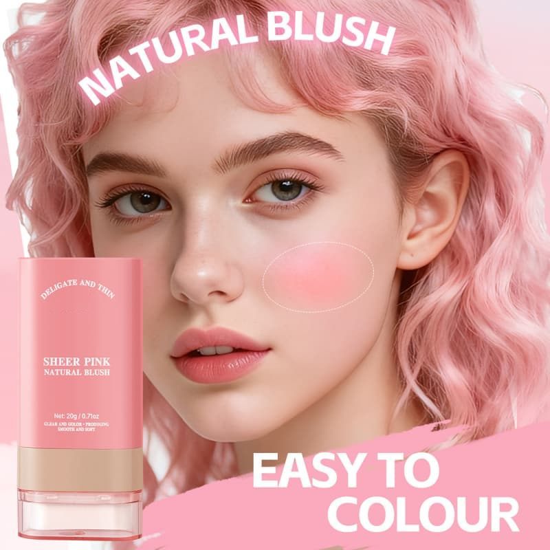 Air Cushion Blush Stick, Natural Nude Makeup Lipstick, Multi-purpose Rouge Stick,Air Cushion Blush Stick, Natural Nude Makeup Lipstick, Multi-purpose Rouge Stick 