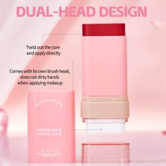 Air Cushion Blush Stick, Natural Nude Makeup Lipstick, Multi-purpose Rouge Stick,Air Cushion Blush Stick, Natural Nude Makeup Lipstick, Multi-purpose Rouge Stick 