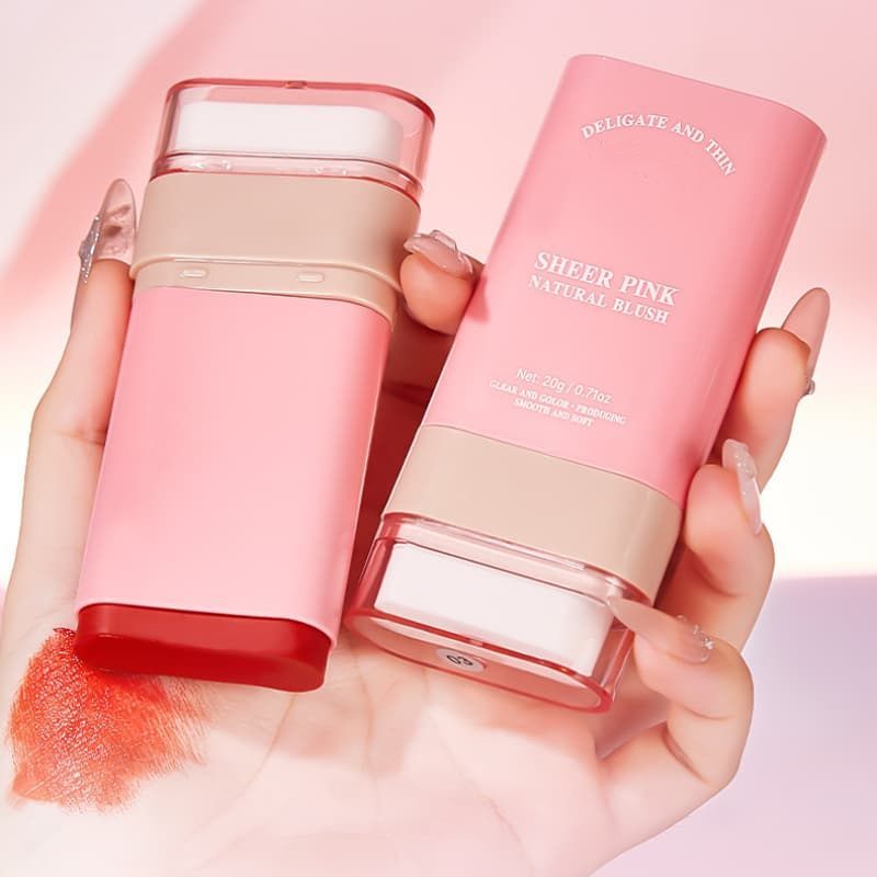 Air Cushion Blush Stick, Natural Nude Makeup Lipstick, Multi-purpose Rouge Stick,Air Cushion Blush Stick, Natural Nude Makeup Lipstick, Multi-purpose Rouge Stick 