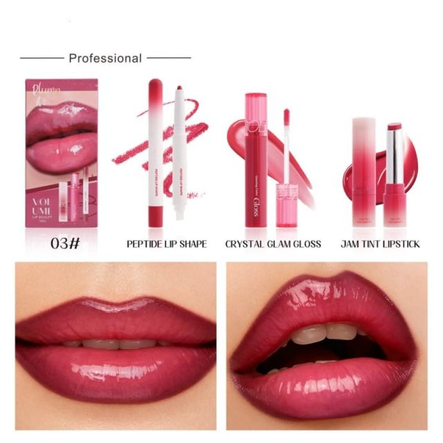 Three-Color Makeup Set: Lip Liner + Lip Gloss & Lipstick B2B Manufacturer | Supplier,Three-Color Makeup Set: Lip Liner + Lip Gloss & Lipstick B2B Manufacturer | Supplier 