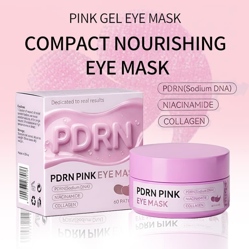 PDRN Pink Collagen Bottled Eye Mask, Moisturizing & Firming Salmon DNA Eye Patches,PDRN Pink Collagen Bottled Eye Mask, Moisturizing & Firming Salmon DNA Eye Patches 