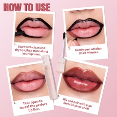 Peel-Off Lip Liner Peelable Matte Long-Lasting Waterproof Non-Transfer Lipstick,Peel-Off Lip Liner Peelable Matte Long-Lasting Waterproof Non-Transfer Lipstick 