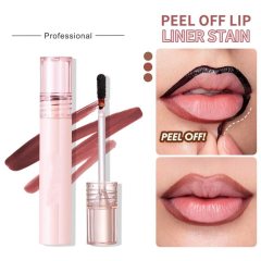 Peel-Off Lip Liner Peelable Matte Long-Lasting Waterproof Non-Transfer Lipstick,Peel-Off Lip Liner Peelable Matte Long-Lasting Waterproof Non-Transfer Lipstick 