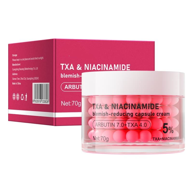 Tranexamic Acid Niacinamide Anti-Wrinkle Capsule Cream, Moisturizing, Hydrating & Firming Skincare Product,Tranexamic Acid Niacinamide Anti-Wrinkle Capsule Cream, Moisturizing, Hydrating & Firming Skincare Product 