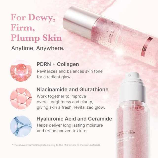 Pink PDRN Collagen Glow Jelly Mist Serum B2B Manufacturer & Supplier,Pink PDRN Collagen Glow Jelly Mist Serum B2B Manufacturer & Supplier 