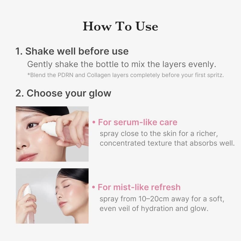 Pink PDRN Collagen Glow Jelly Mist Serum B2B Manufacturer & Supplier,Pink PDRN Collagen Glow Jelly Mist Serum B2B Manufacturer & Supplier 