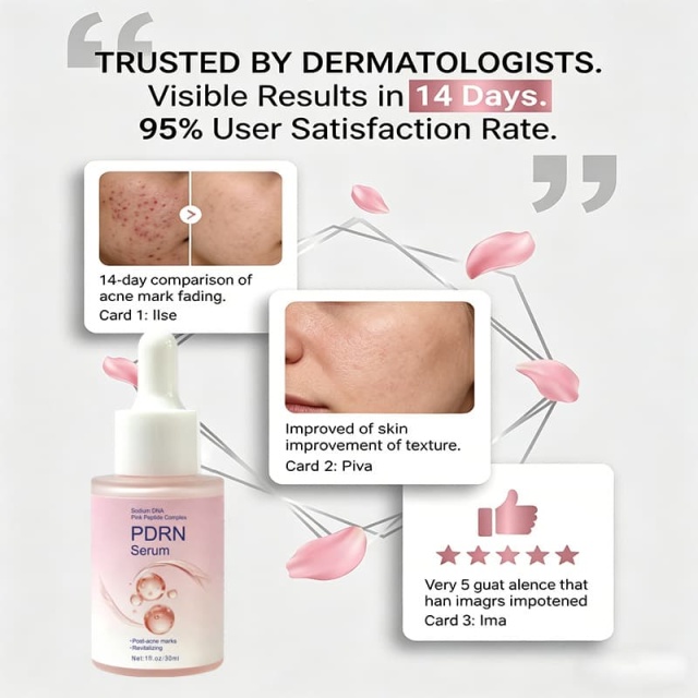 PDRN Serum, Salmon Pink Peptide Anti-Wrinkle Serum,PDRN Serum, Salmon Pink Peptide Anti-Wrinkle Serum 