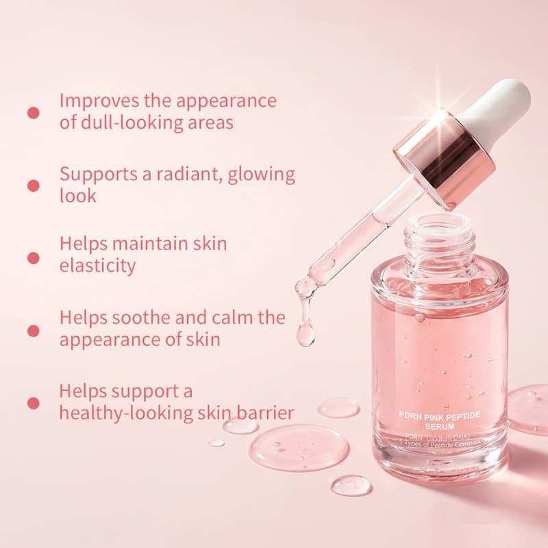 Pink Peptide Essence, Glowing Skin, Long-lasting Hydration, Gentle PDRN Serum,Pink Peptide Essence, Glowing Skin, Long-lasting Hydration, Gentle PDRN Serum 
