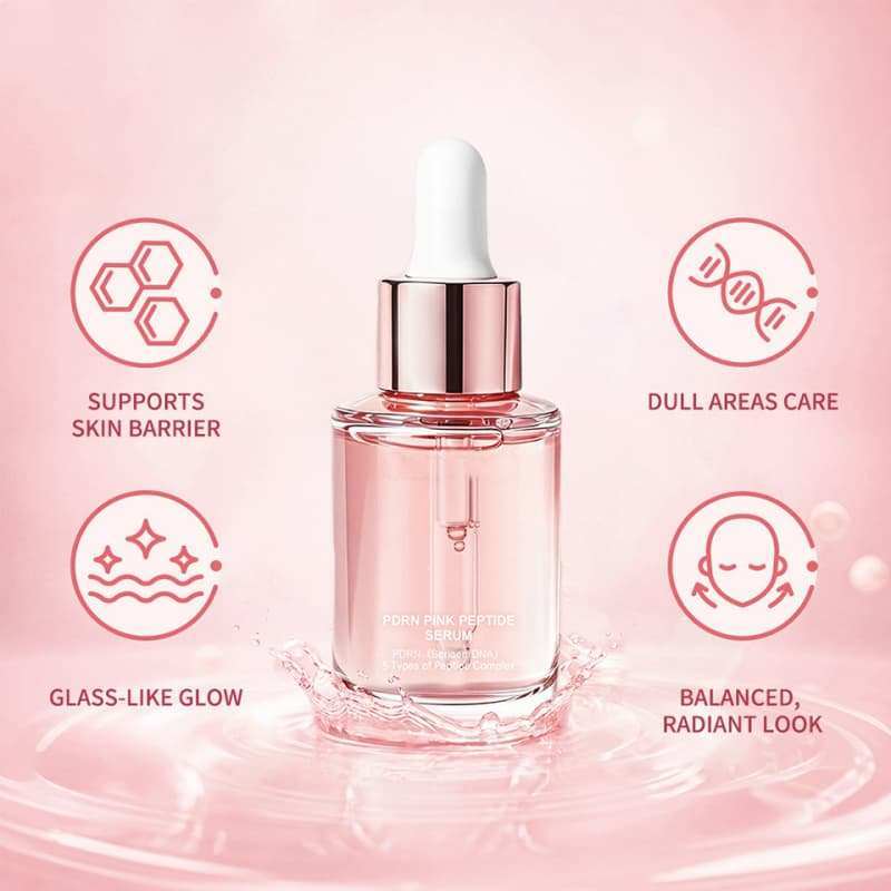 Pink Peptide Essence, Glowing Skin, Long-lasting Hydration, Gentle PDRN Serum,Pink Peptide Essence, Glowing Skin, Long-lasting Hydration, Gentle PDRN Serum 