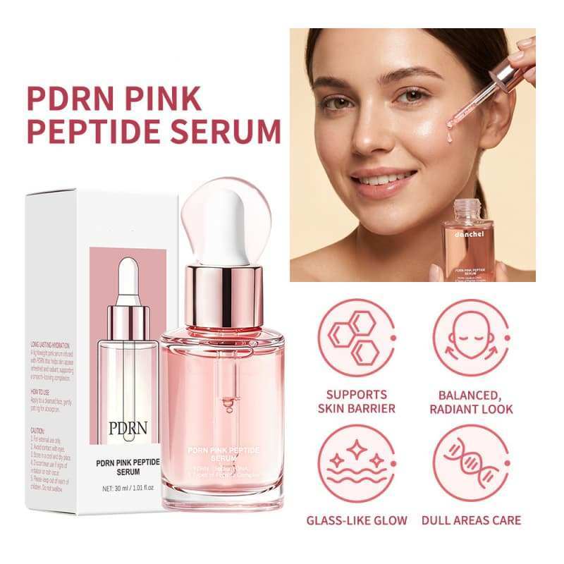 Pink Peptide Essence, Glowing Skin, Long-lasting Hydration, Gentle PDRN Serum,Pink Peptide Essence, Glowing Skin, Long-lasting Hydration, Gentle PDRN Serum 