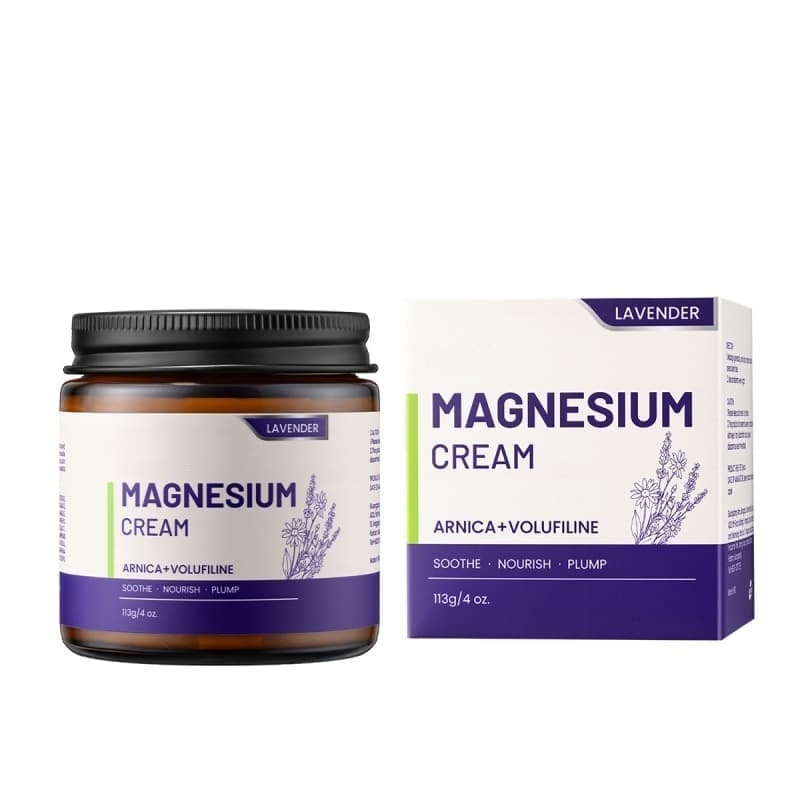 Lavender Magnesium Cream | Infused with Arnica & Volufiline to Soothe, Nourish & Plump Skin,Lavender Magnesium Cream | Infused with Arnica & Volufiline to Soothe, Nourish & Plump Skin 