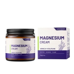 Lavender Magnesium Cream | Infused with Arnica & Volufiline to Soothe, Nourish & Plump Skin,Lavender Magnesium Cream | Infused with Arnica & Volufiline to Soothe, Nourish & Plump Skin 