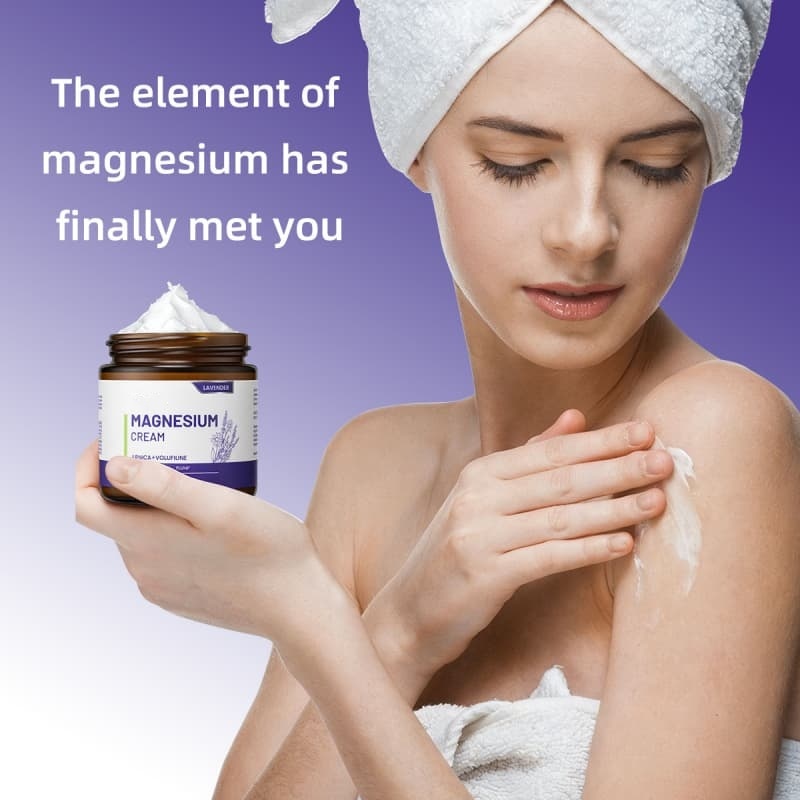 Lavender Magnesium Cream | Infused with Arnica & Volufiline to Soothe, Nourish & Plump Skin,Lavender Magnesium Cream | Infused with Arnica & Volufiline to Soothe, Nourish & Plump Skin 