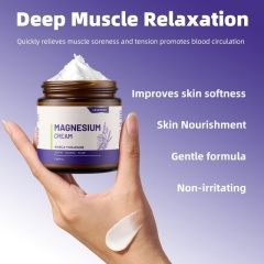 Lavender Magnesium Cream | Infused with Arnica & Volufiline to Soothe, Nourish & Plump Skin,Lavender Magnesium Cream | Infused with Arnica & Volufiline to Soothe, Nourish & Plump Skin 