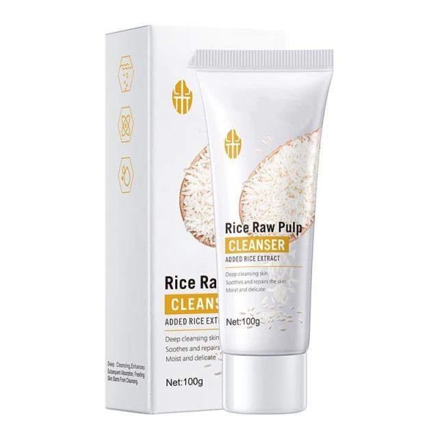 100g Whitening and Freckle-Removing Facial Cleanser, Collagen Rice Kojic Acid Turmeric Facial Wash,100g Whitening and Freckle-Removing Facial Cleanser, Collagen Rice Kojic Acid Turmeric Facial Wash 