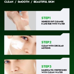 Multi-effect Cleansing Facial Wash for Cool-Style Men, Acne Treatment Skin Cleanser,Multi-effect Cleansing Facial Wash for Cool-Style Men, Acne Treatment Skin Cleanser 