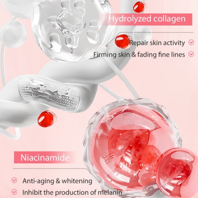 Pink Collagen Jelly Cream | Triple Collagen Complex to Plump, Hydrate & Brighten Dry Dull Skin,Pink Collagen Jelly Cream | Triple Collagen Complex to Plump, Hydrate & Brighten Dry Dull Skin 