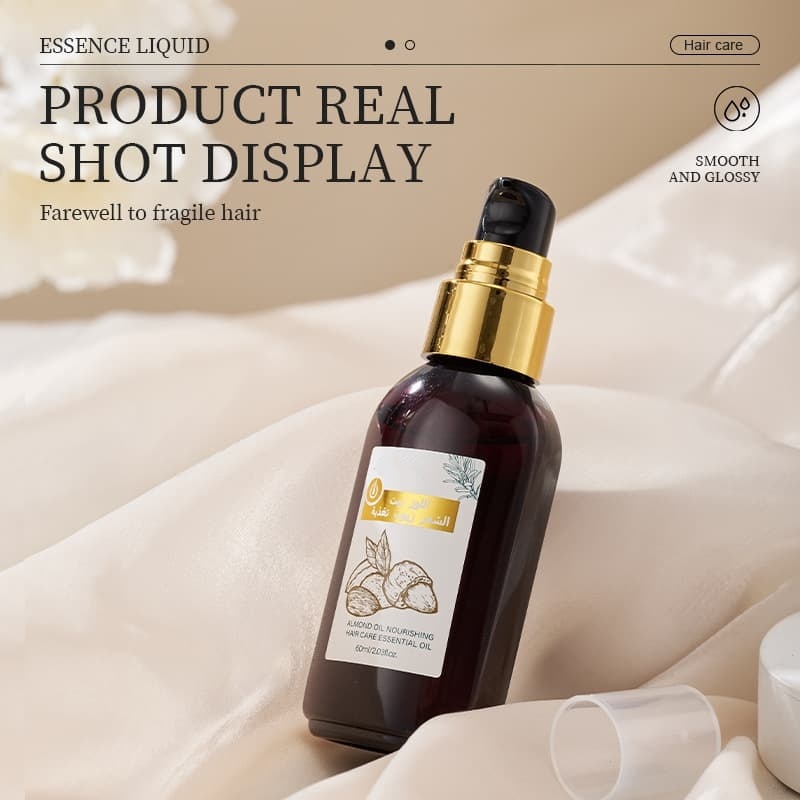 Almond Hair Care Essential Oil | Repair Damaged Hair, Smooth Frizz & Boost Glossy Healthy Hair,Almond Hair Care Essential Oil | Repair Damaged Hair, Smooth Frizz & Boost Glossy Healthy Hair 
